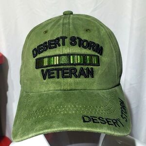 MILITARY DESERT STORM VETERAN Hat